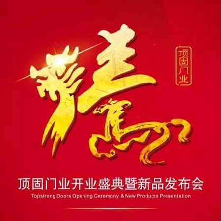 佛山市顶固集创门业有限公司盛大开业