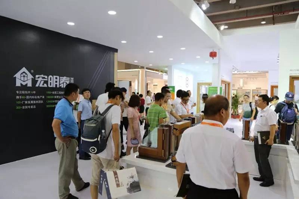 宏明泰门窗广州建博会现场报道