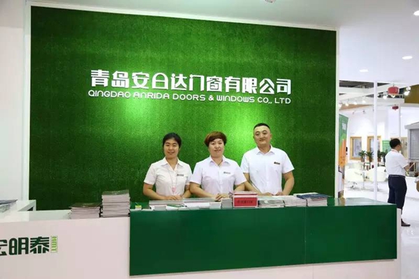 宏明泰门窗广州建博会现场报道