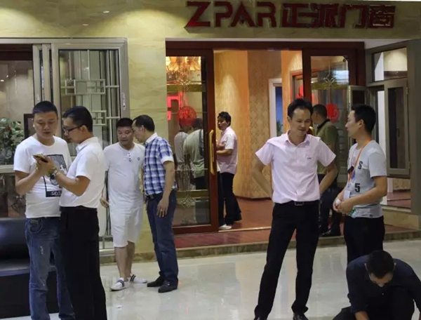广州建博会期间，正派门窗现场签约65家经销商！
