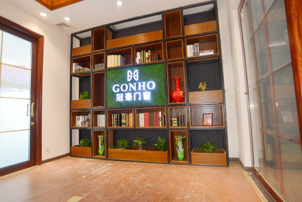 冠豪门窗新形象展厅完美竣工! 冠豪门窗新形象展厅完美竣工!