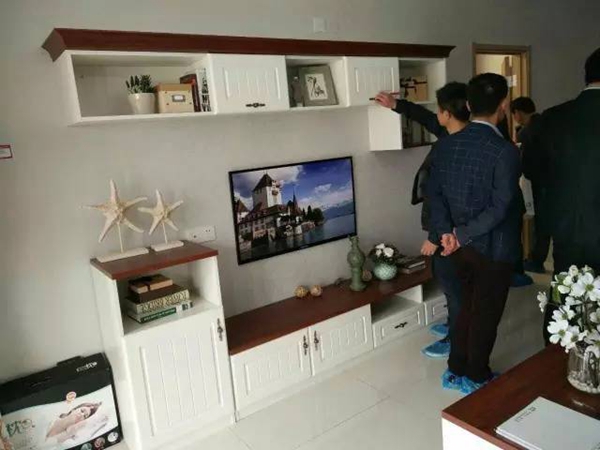 时代倾城伊百丽全屋定制战略合作样板间
