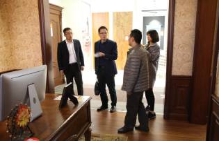 强强联合 合作共赢：福建三盛地产集团领导来我司参观考察！