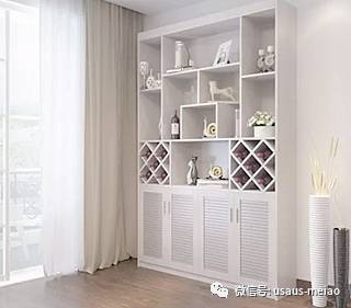 酒柜新搭配 一物多用是王道