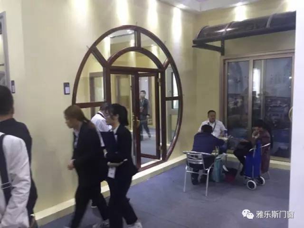 雅乐斯门窗参加第八届广州门业博览会完美成功