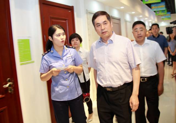 国家工商总局领导莅临浙江金迪控股集团有限公司参观考察！