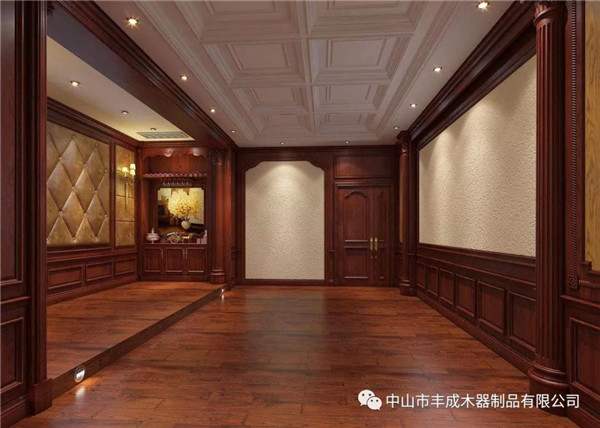 丰成帝纳 | 实木背景墙，让家的格局更美！！