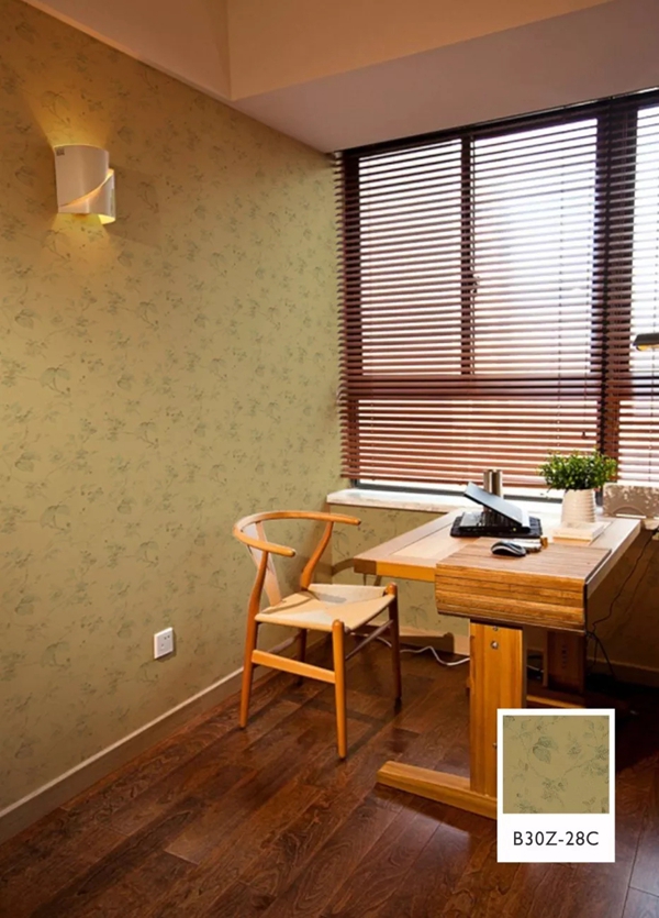 可罗雅无缝墙布：酒不醉人人自醉，秋不袭人人自倾