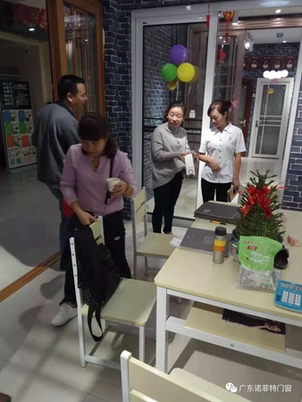 诺菲特门窗福建新店开业,营销部万里行助力终端帮扶 诺菲特门窗福建新店开业,营销部万里行助力终端帮扶