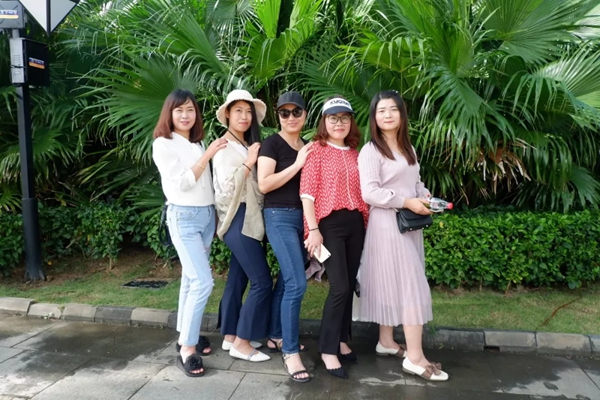 金迪木门|健康中国行，金牌导购游海南