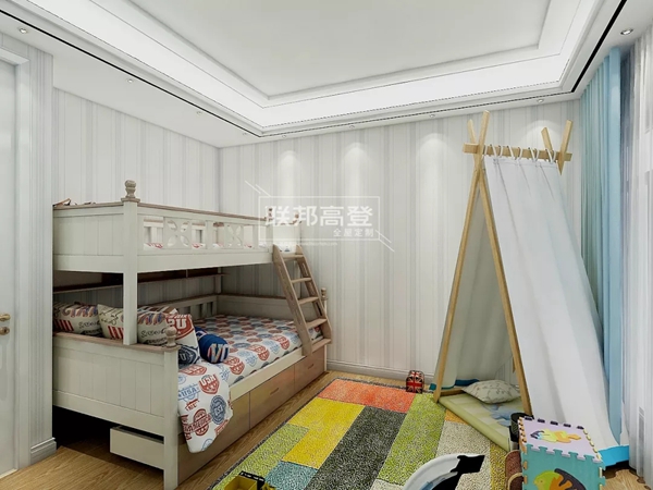 联邦高登全屋定制：儿童房这样装，让孩子成长更舒心