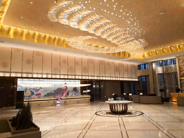 当特普丽墙纸邂逅金陵大酒店，突显浓浓中国风！