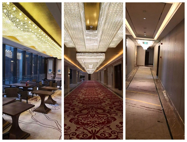 当特普丽墙纸邂逅金陵大酒店，突显浓浓中国风！