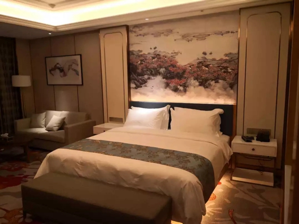 当特普丽墙纸邂逅金陵大酒店，突显浓浓中国风！