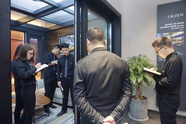 欧哲门窗已经相继开展了近30场培训活动,深入终端有效帮扶