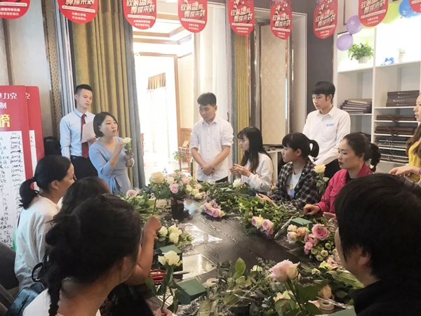 摩力克窗帘宜宾兴文店开业活动取得圆满成功，累计签单数多达58单！