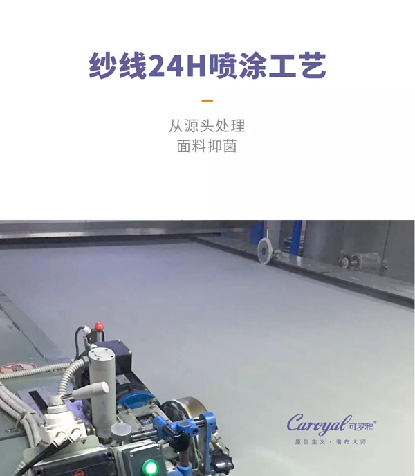 可罗雅墙布为您撑起一片洁净无菌的空间