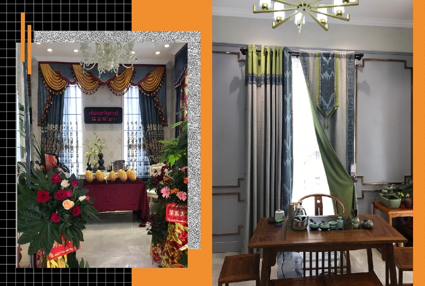 蝶依斓窗帘江西高安专卖店阔气开业，全屋窗帘仅需2999元！