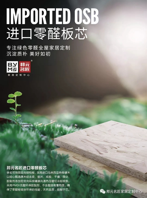 邦元名匠欧松板，经济环保又时尚，年轻人的最爱！