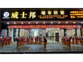 威士邦墙布汕头旗舰店6月2日盛大开业！