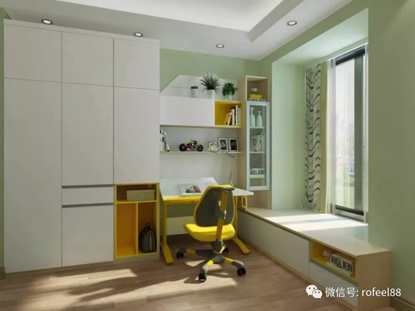 拉斐尔全屋定制实用环保儿童房榻榻米效果图