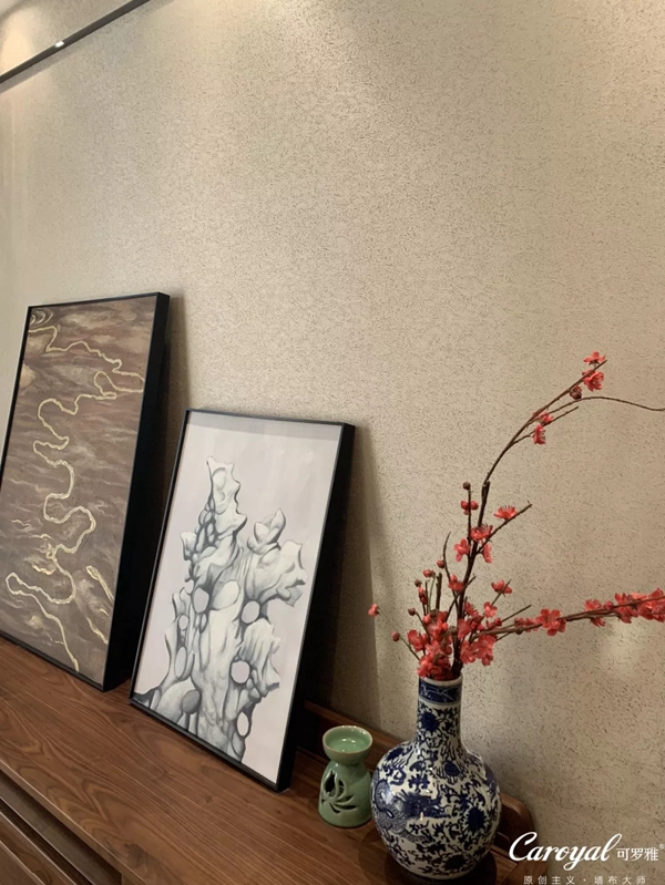 可罗雅无缝墙布成山西高端别墅首选