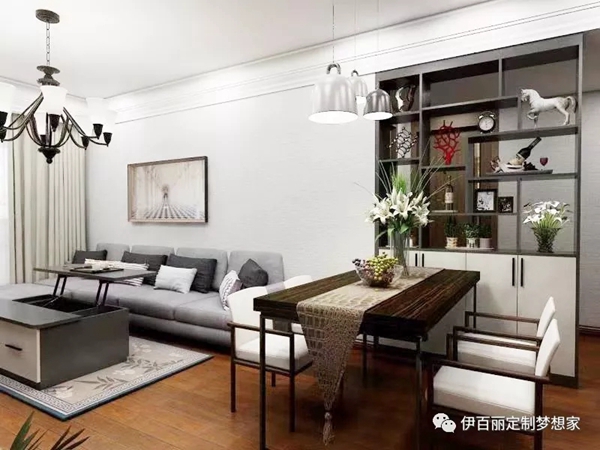 伊百丽全屋定制：永不过时的灰+白喊你换新家