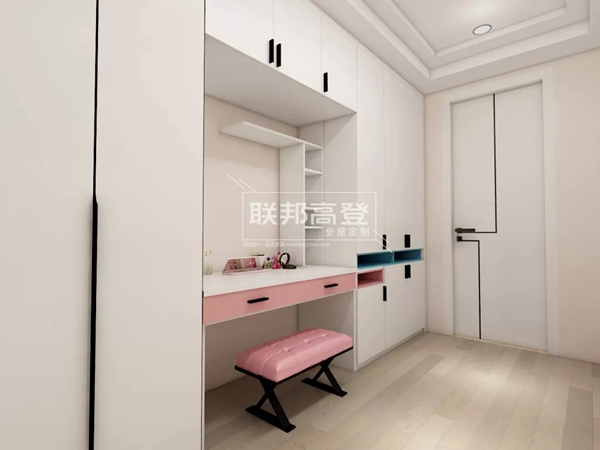 联邦高登全屋定制：精致梳妆台装点着您对生活的热爱