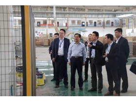 富煌木业喜迎巢湖市委副书记许汉生一行莅临考察调研