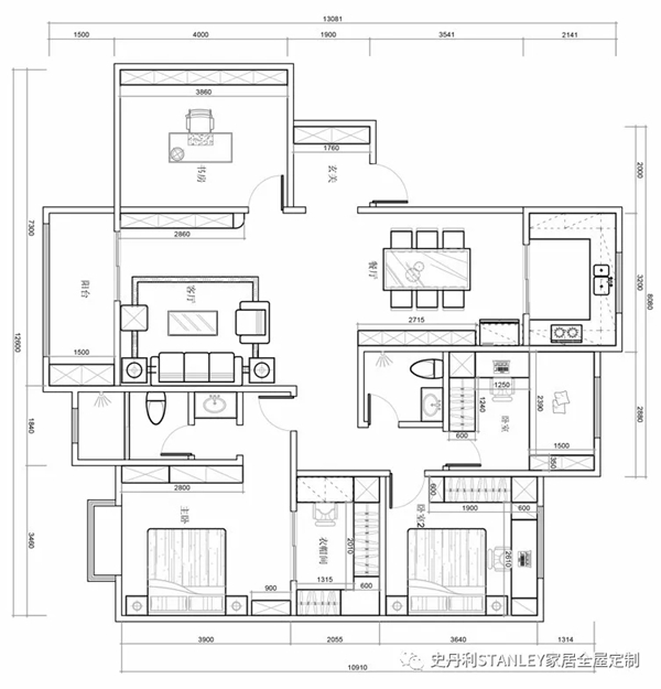 美国史丹利stanley家居 舒适具有空间质感的现代简约风