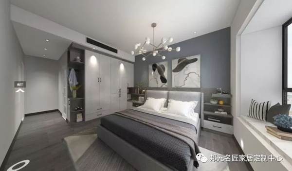 邦元名匠案例：简洁视觉效果营造意式轻奢家居氛围