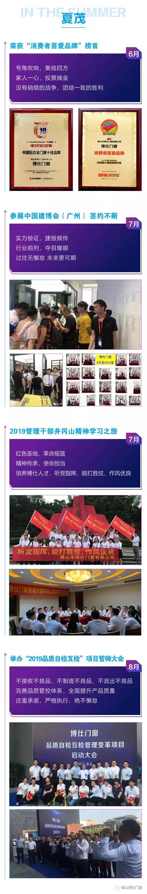 博仕门窗2019年大事记盘点