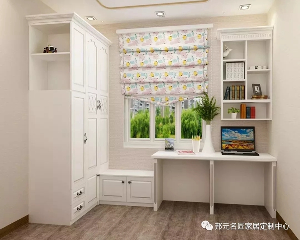邦元名匠：实用的书桌柜设计 在家办公也不随意