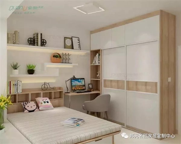 邦元名匠：实用的书桌柜设计 在家办公也不随意