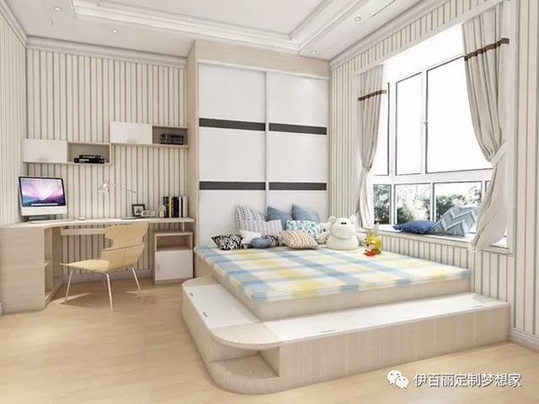 伊百丽全屋定制：阳光映射下的耀眼白 永不过时的通透美 