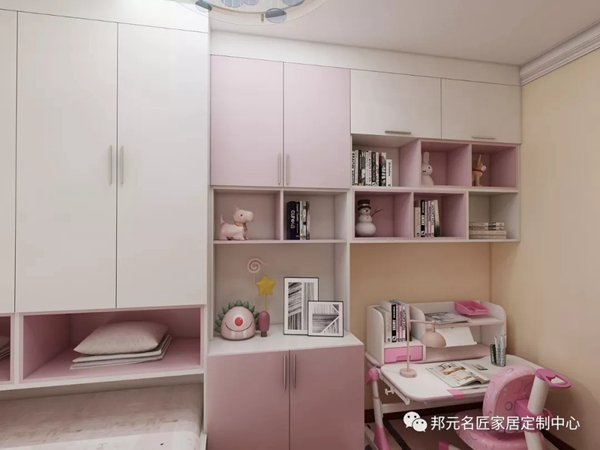 邦元名匠：实用的书桌柜设计 在家办公也不随意