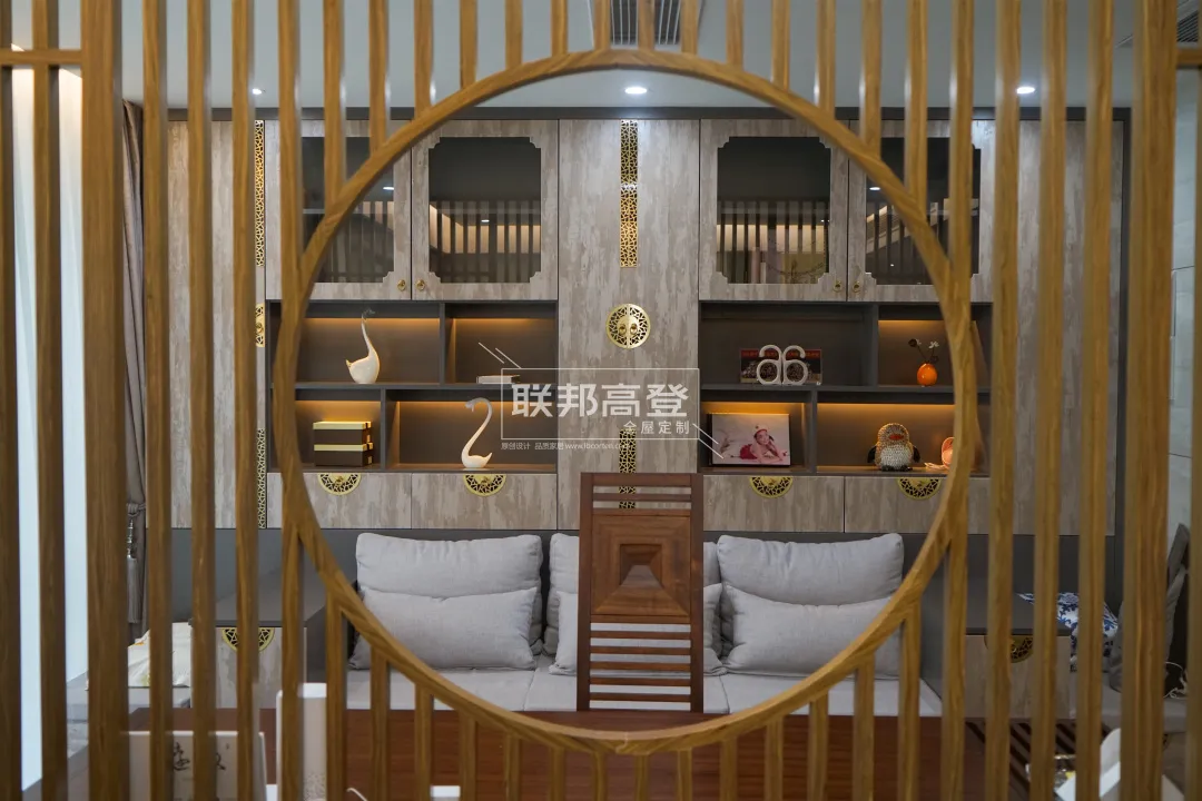 联邦高登全屋定制：168㎡ 糅合极简北欧风与新中式