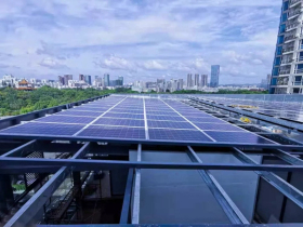 奋安高端安全门窗实地案例：深圳BIPV 厂房屋顶项目