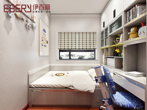 伊百丽全屋定制：一儿一女还要小四房，实用性强出天际！