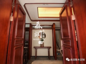 森润整木定制：新中式整木定制实景案例鉴赏