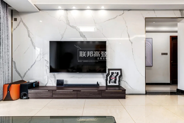 联邦高登全屋定制：130㎡精致轻奢风 凝练每一刻温暖点滴
