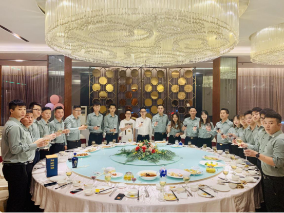 博仕门窗2020广州建博会市场中心签约PK兑现大会暨庆功宴成功举行