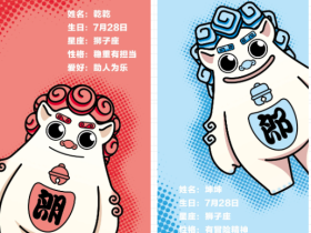 卫朗铝艺吉祥物诞生了