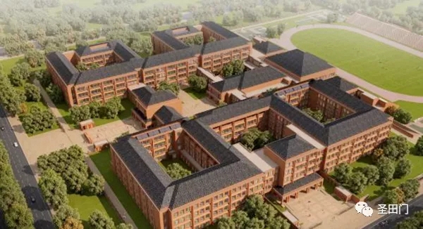 圣田智能悬臂门守护东北师范大学华蕴实验学校