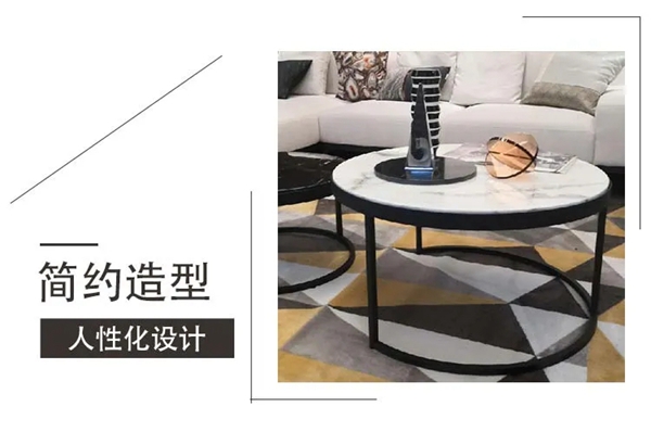 伊百丽全屋定制：大理石茶几 展现格调之美