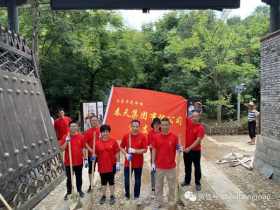 春天集团党组织积极投身灾后重建工作