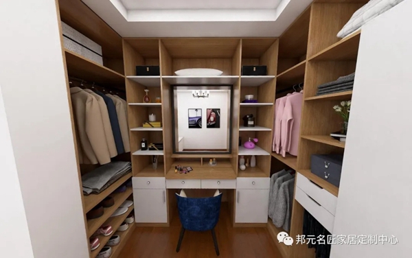 邦元名匠：4㎡实现理想中的衣帽间