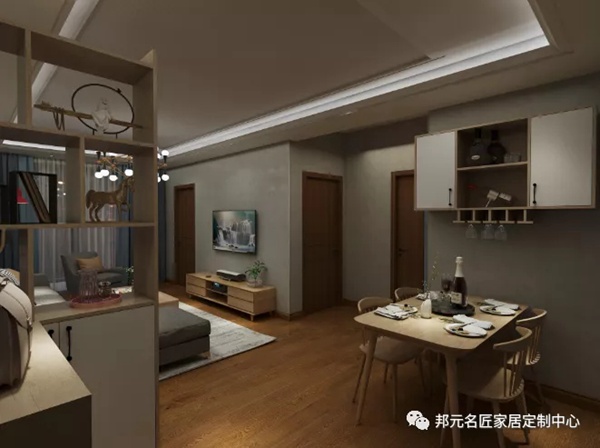 邦元名匠：1㎡餐边柜居然功用这么强