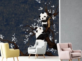 玉兰大型独幅刺绣墙布《东方锦绣3》艳压全场！