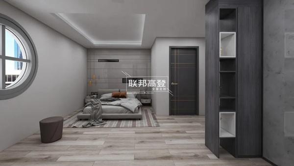 联邦高登全屋定制:不规则的几何空间 联邦高登全屋定制:不规则的几何空间